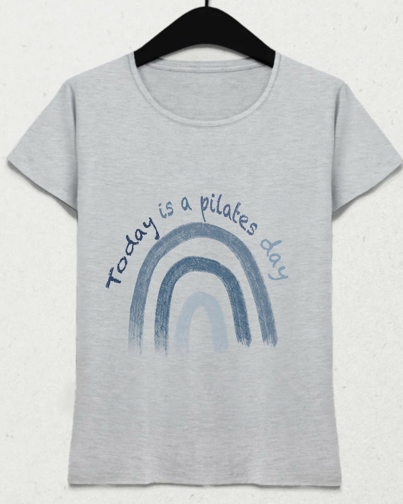 Today is a Pilates Day Gri Tişört
