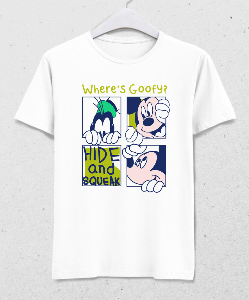 Where's Goofy tişört