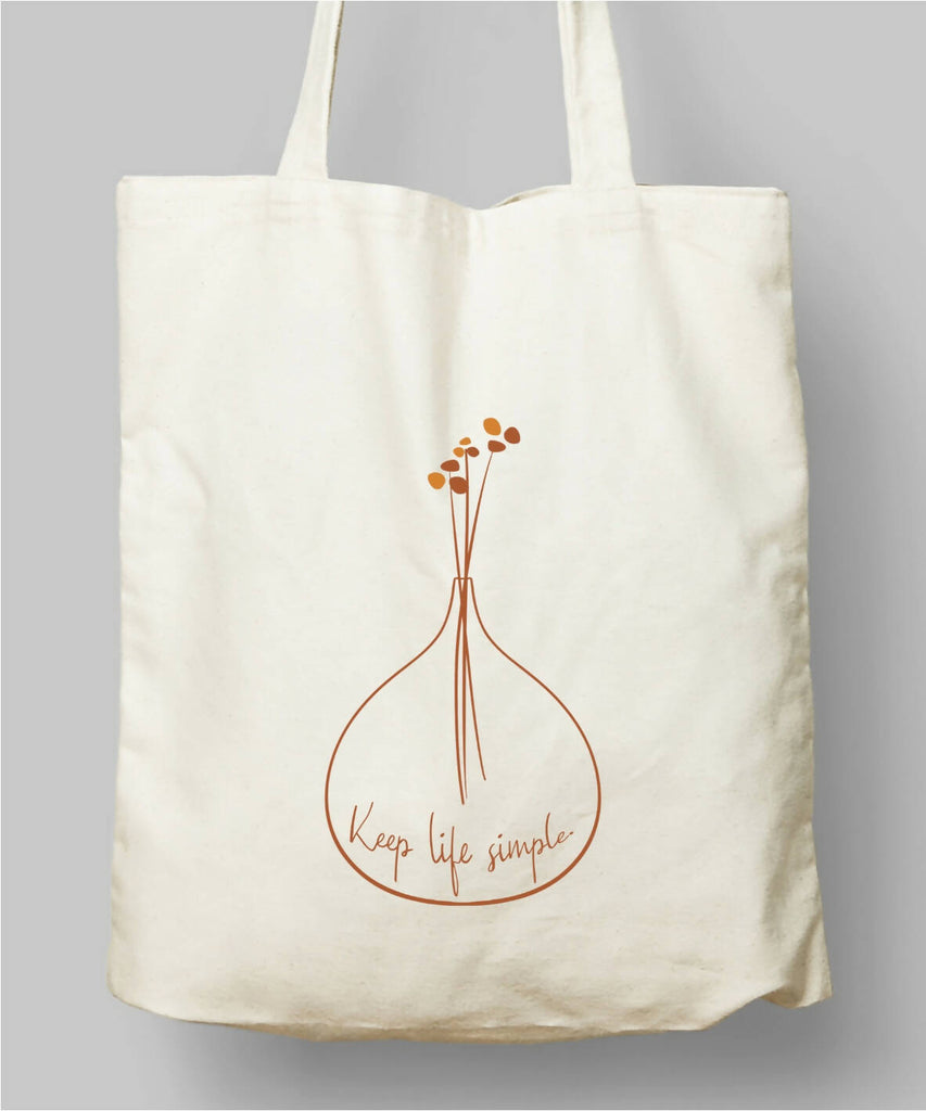 Keep Life Simple Cloth Bag