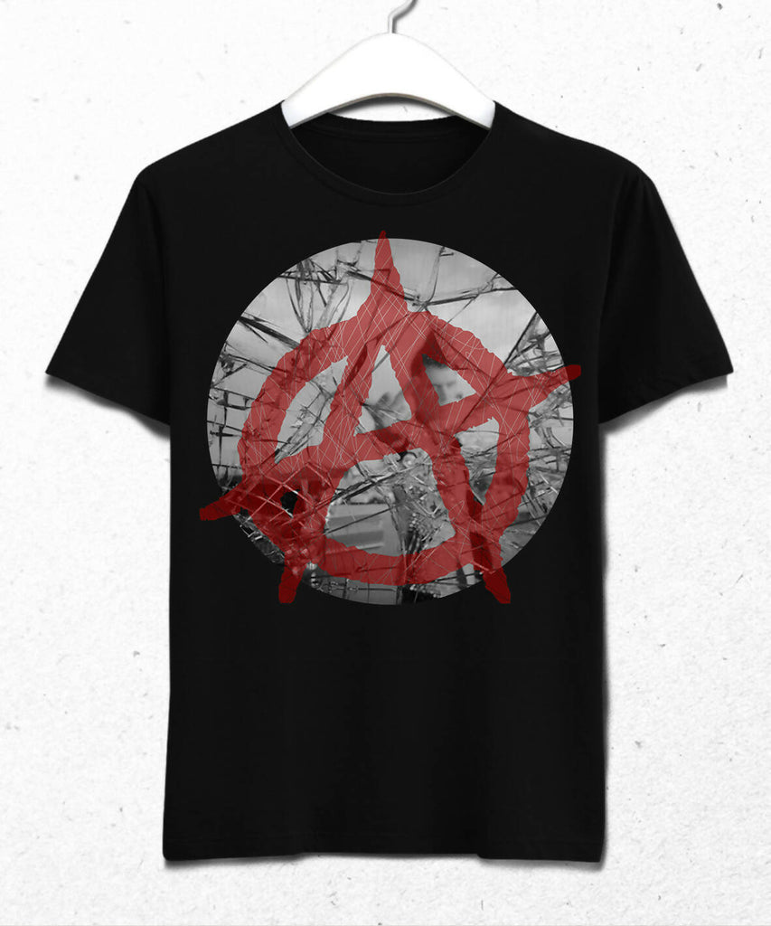 Anarşi Erkek Siyah Tişört