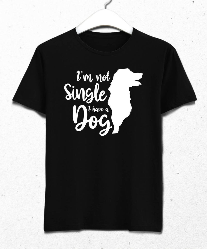 I HAVE A DOG - MEN'S T-SHIRT - BLACK