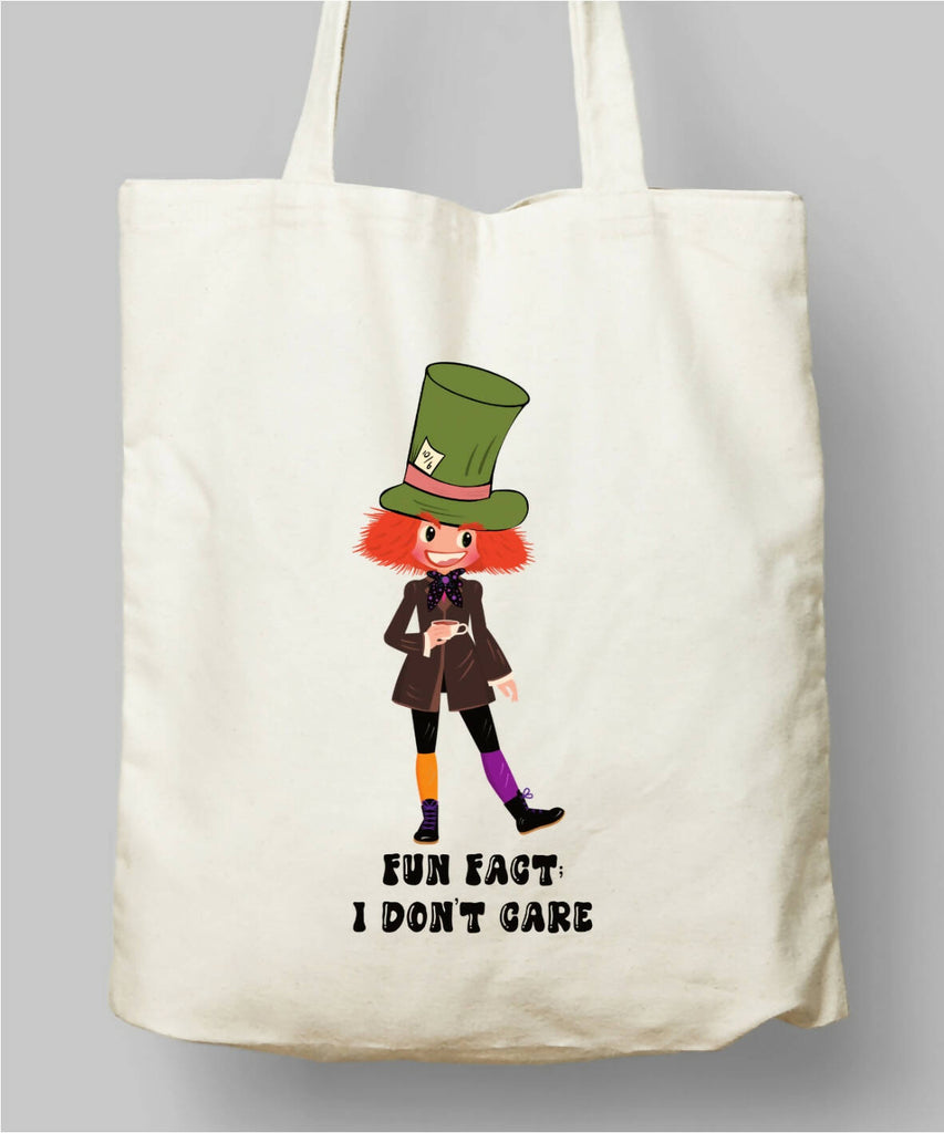 Fun Fact I Dont Care Cloth Bag