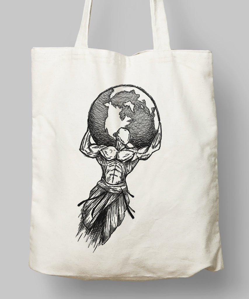 Atlas Kedi Bez Çanta - basmatik.com