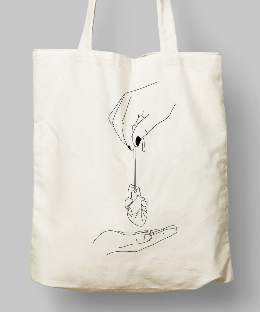 Broken Hearth Bez Çanta - basmatik.com