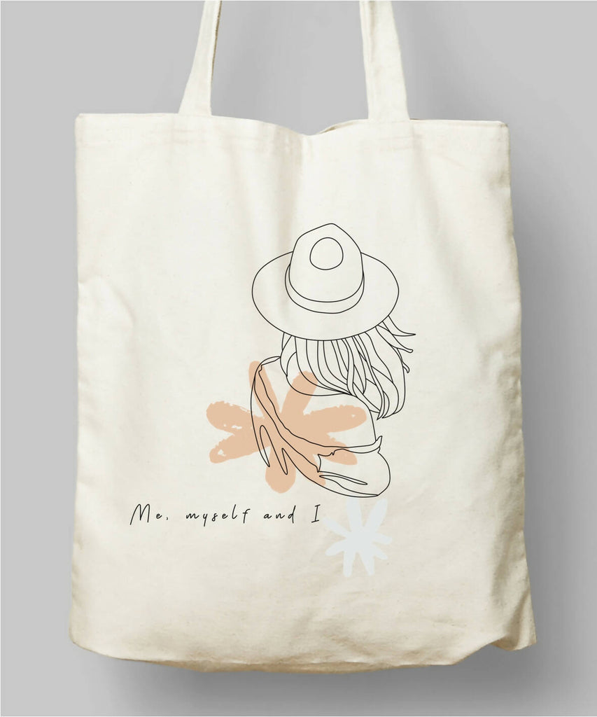Me and Myself Cloth Bag