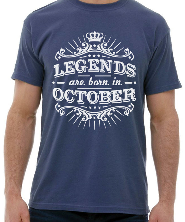 Legends indigo erkek tshirt - basmatik.com
