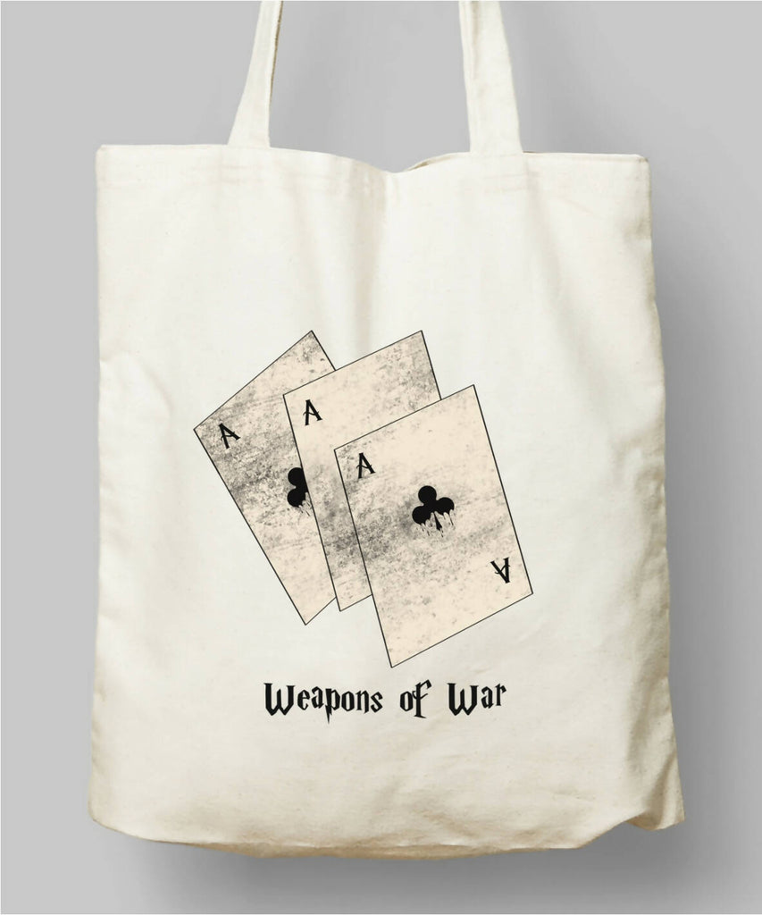 Weapons of War Playing Card Cloth Bag