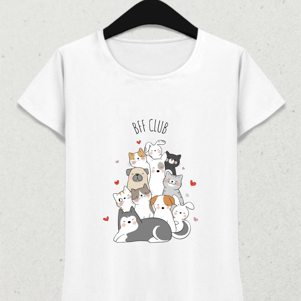 Best Friends Club Cats T-Shirt
