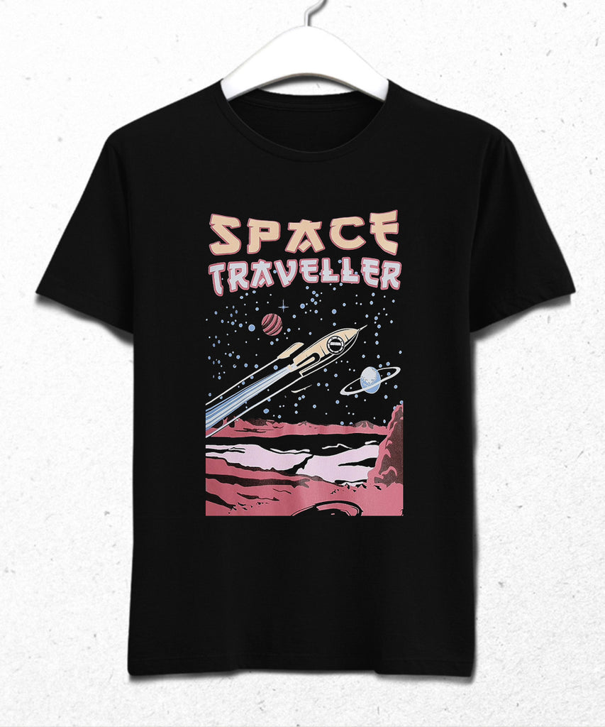 Space Traveller tişört - basmatik.com