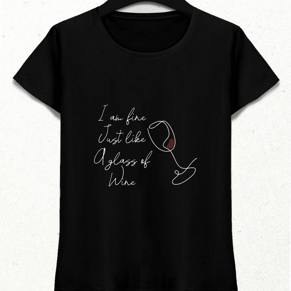 I'm Good As Wine Slogan T-Shirt