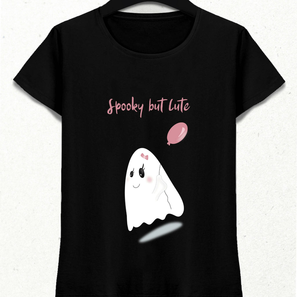 Scary but Cute Halloween Ghost T-Shirt