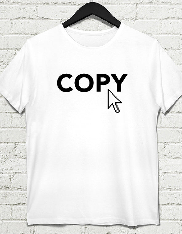 Copy beyaz tshirt - basmatik.com