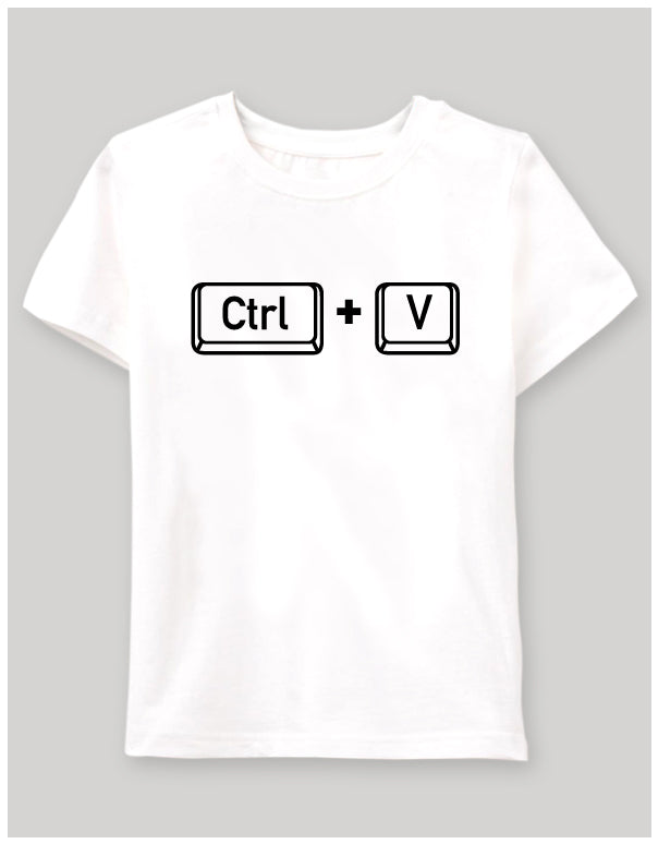 Ctrl V Çocuk tshirt - basmatik.com