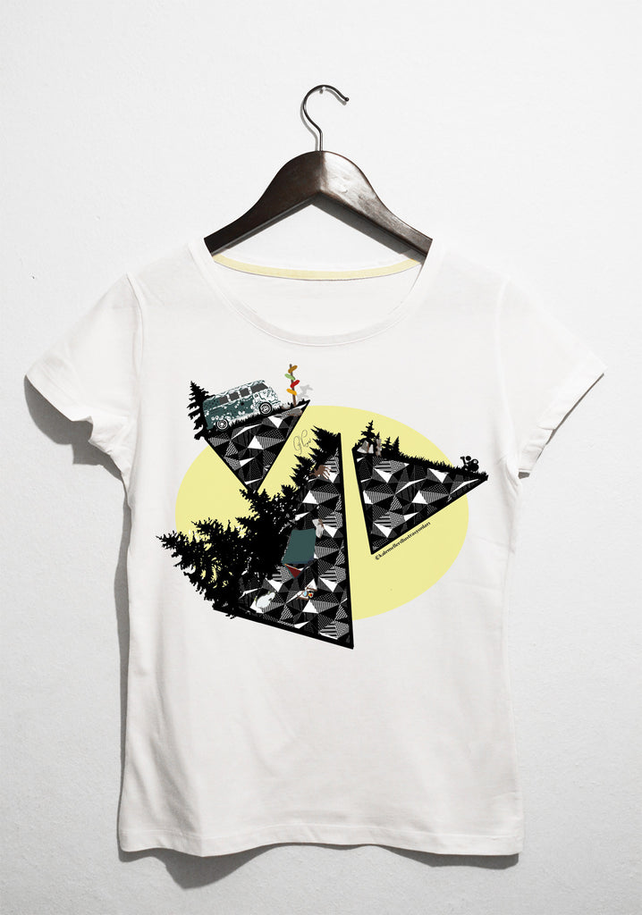campıng - t-shirt - basmatik.com