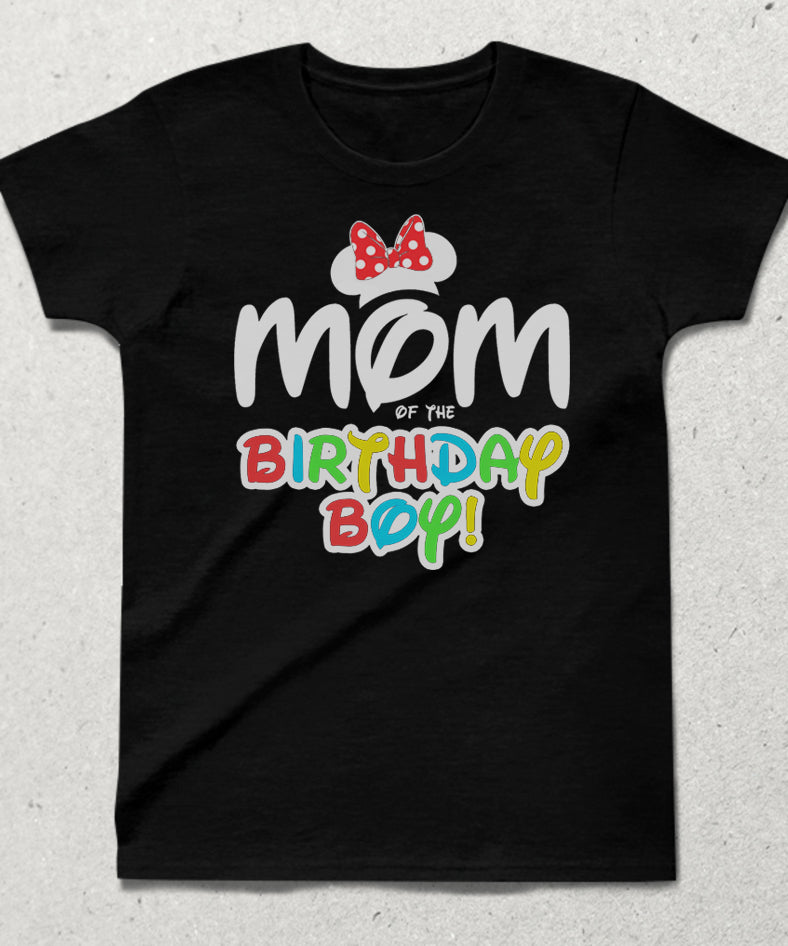 birthday boy doğum günü siyah tişört - basmatik.com
