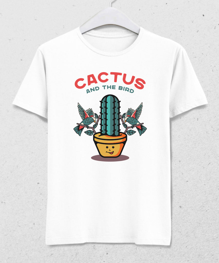 Cactus tişört - basmatik.com