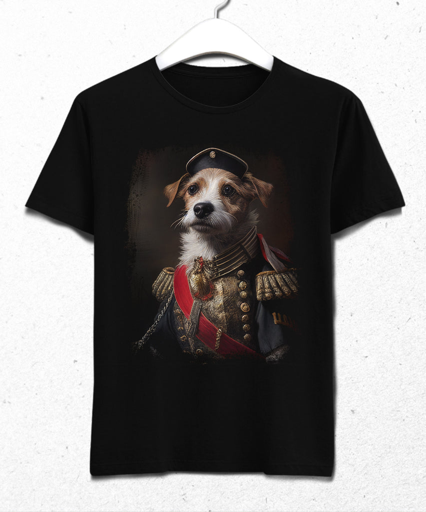 crazy commander dog Tişört