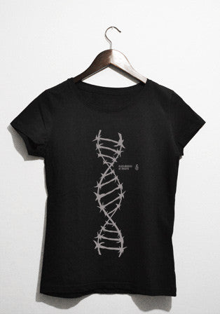 dna siyah t-shirt - basmatik.com