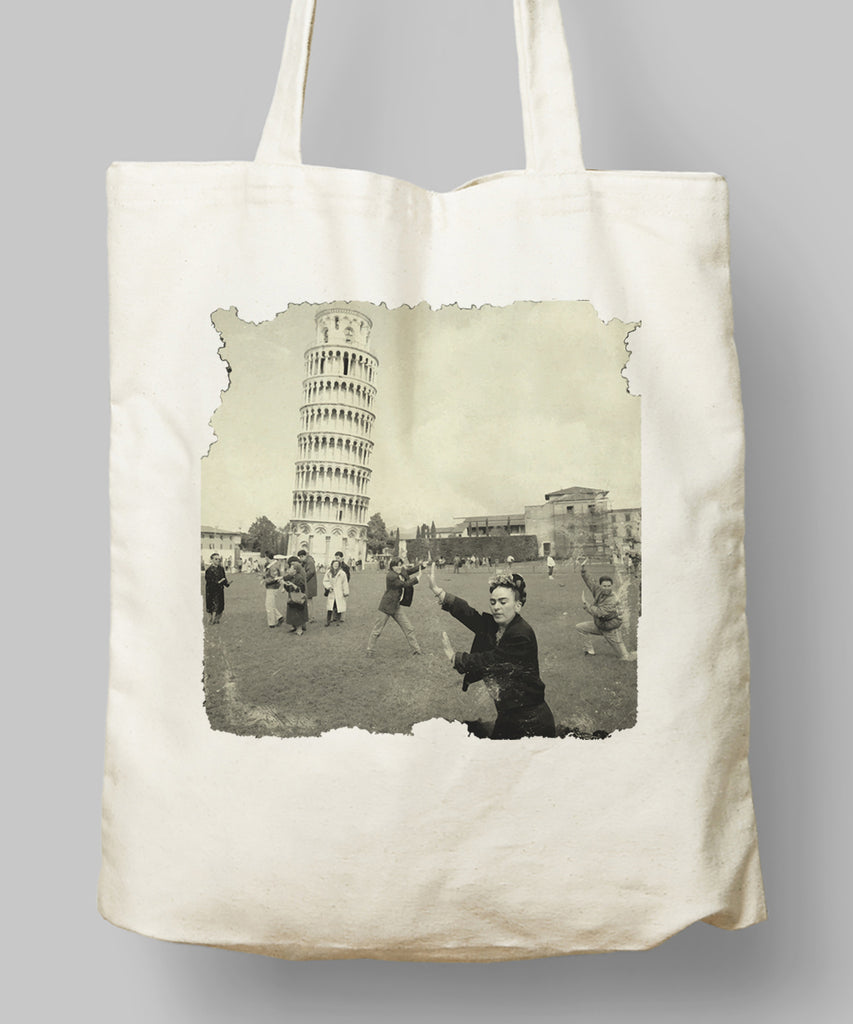 Frida Pisa Bez Çanta - basmatik.com