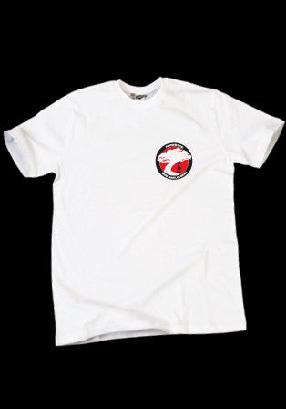 fudoshin dojo beyaz t-shirt - basmatik.com