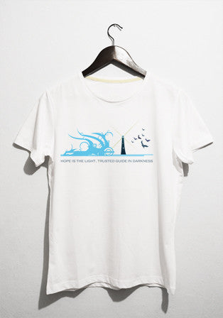 hope is the light t-shirt - basmatik.com