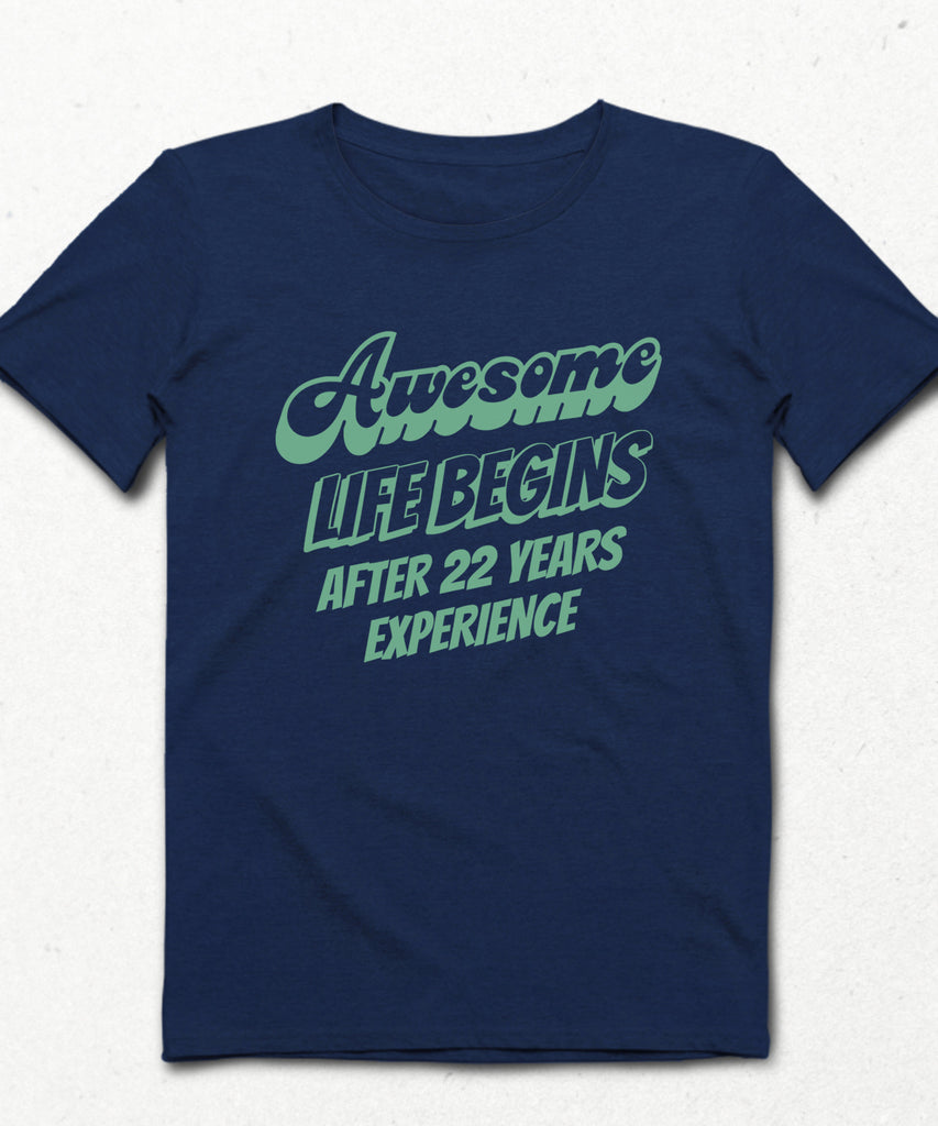 Experince indigo doğum günü tişört - basmatik.com