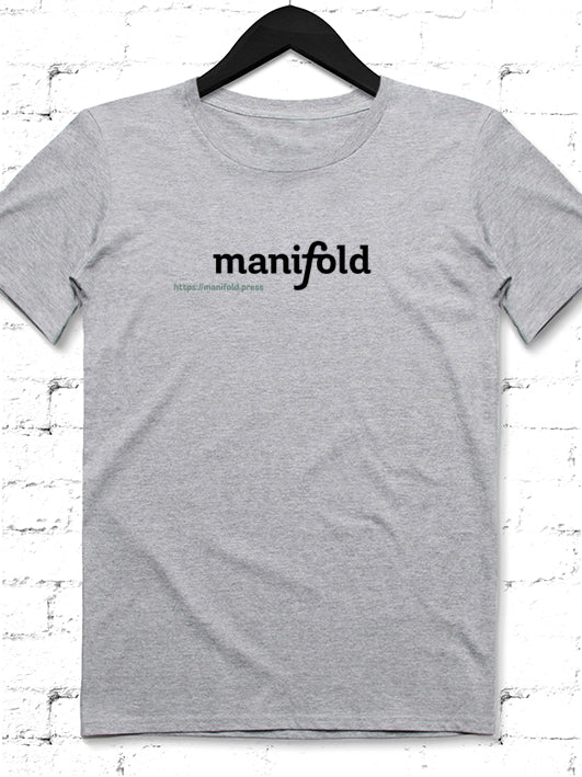 Manifold logo gri erkek tişört - basmatik.com