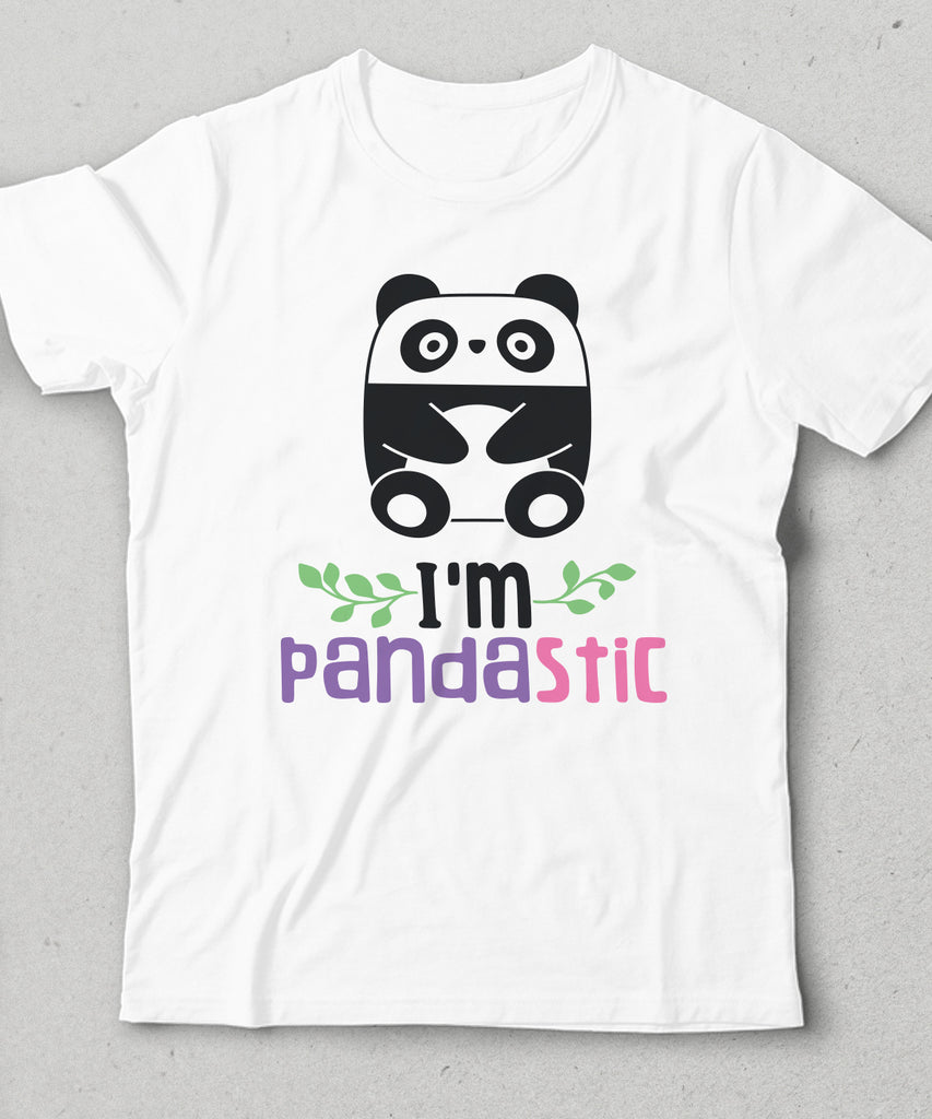 pandastic çocuk tişört - basmatik.com