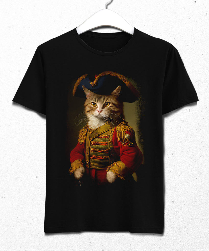 red commander cat tişört