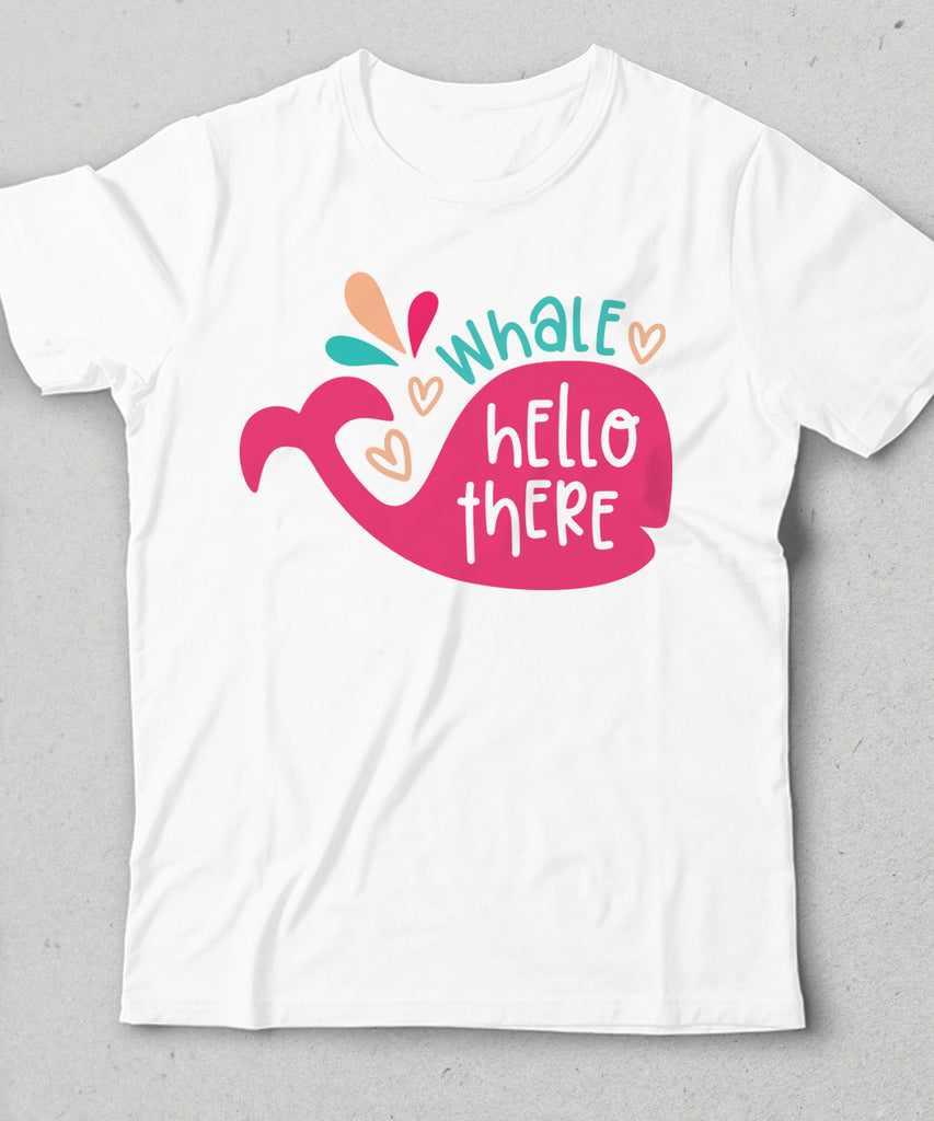 Balina çocuk tişört - basmatik.com