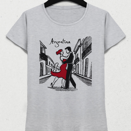 ARGENTINA Tişört - Kadın Kısa Kol