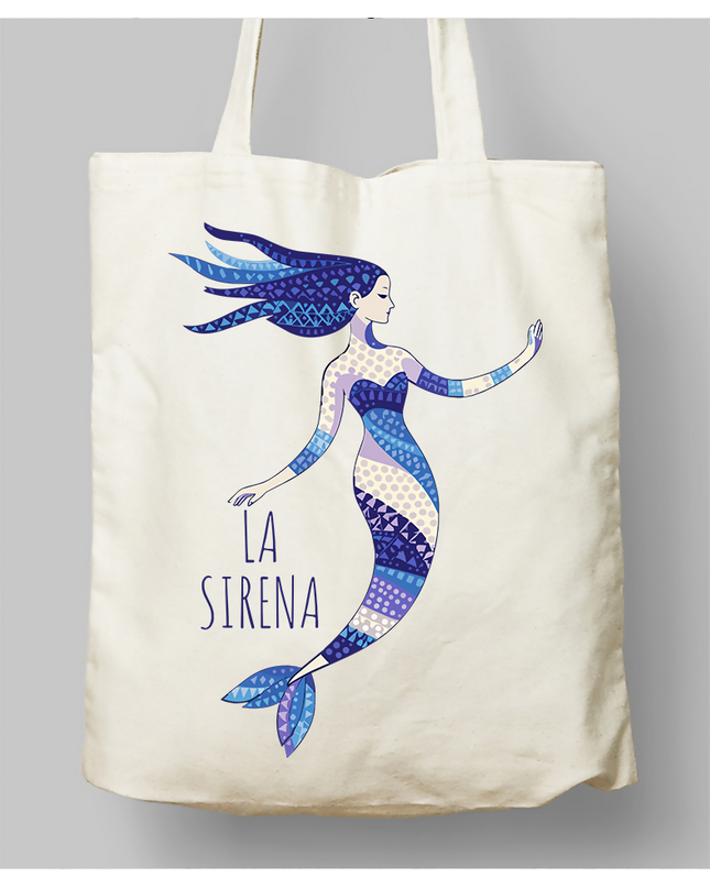 La Sirena Mozaik Denizkızı İllüstrasyonu