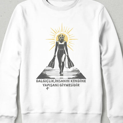 DIVING Sweatshirt - Kapşonsuz