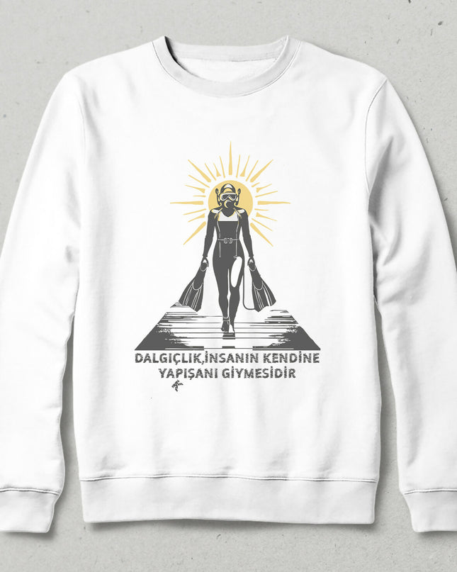DIVING Sweatshirt - Kapşonsuz