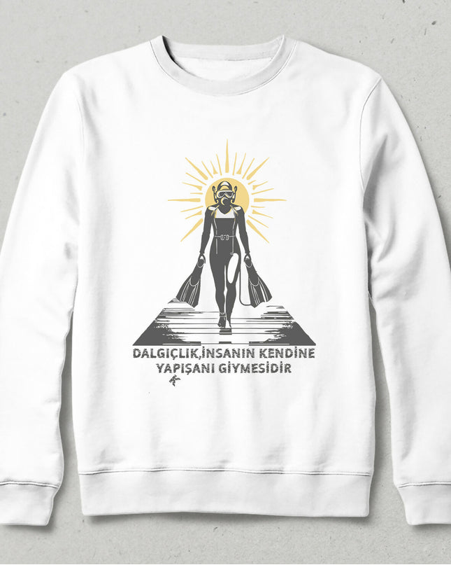 DIVING Sweatshirt - Kapşonsuz