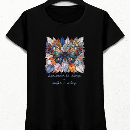 DÖNÜŞÜM Tişört - Kadın Kısa Kol - basmatik.com