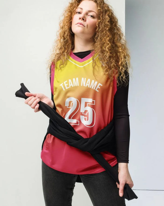 Kişiye Özel Baskılı Unisex Basketbol Forması