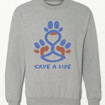 SAVE A LIFE Kapşonsuz Sweatshirt