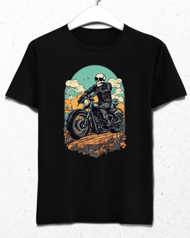 Renkli, Motosikletli İskelet