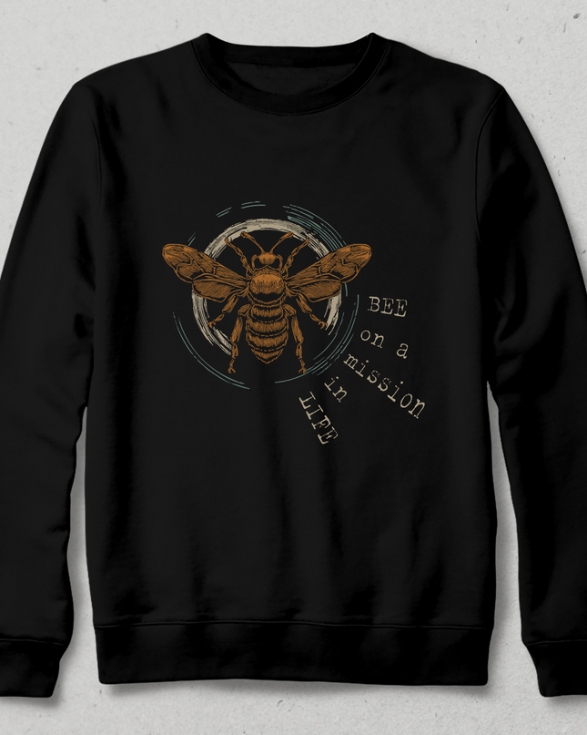 BEE Sweatshirt - Kapşonsuz
