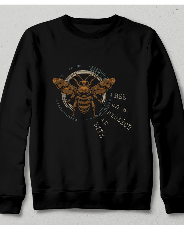 BEE Sweatshirt - Kapşonsuz