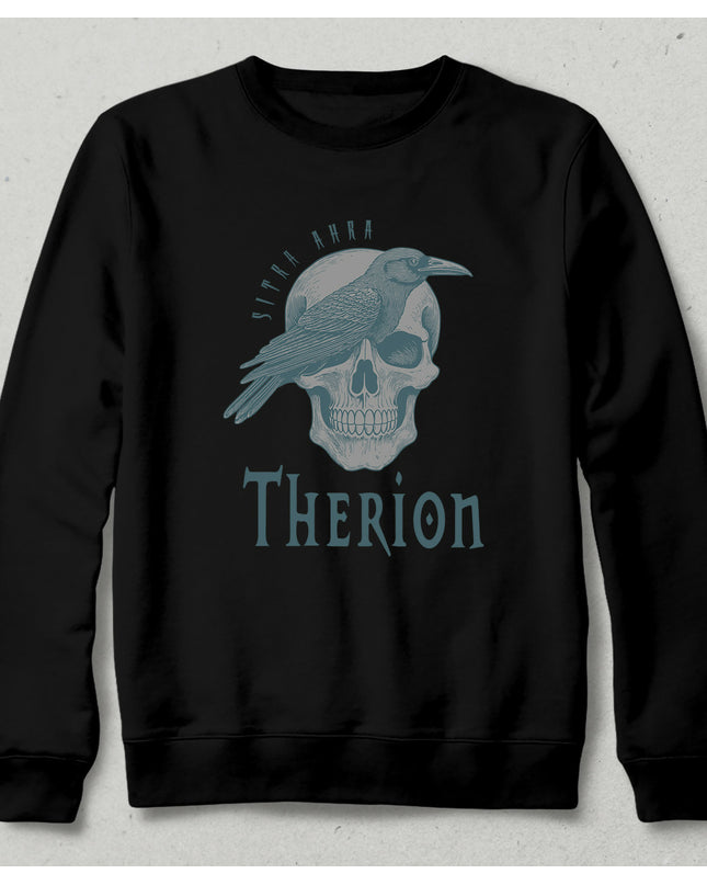 THERION SİYAH SWEATSHIRT