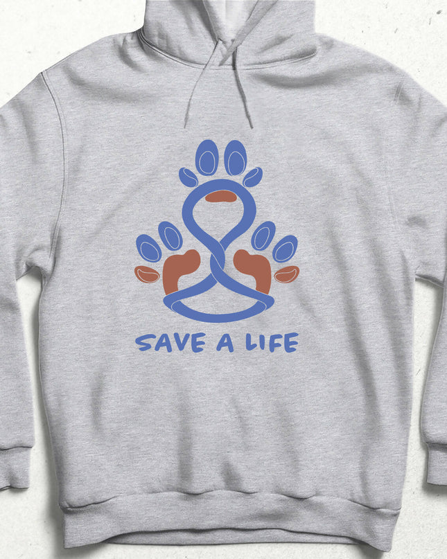 SAVE A LIFE Kapşonlu Sweatshirt