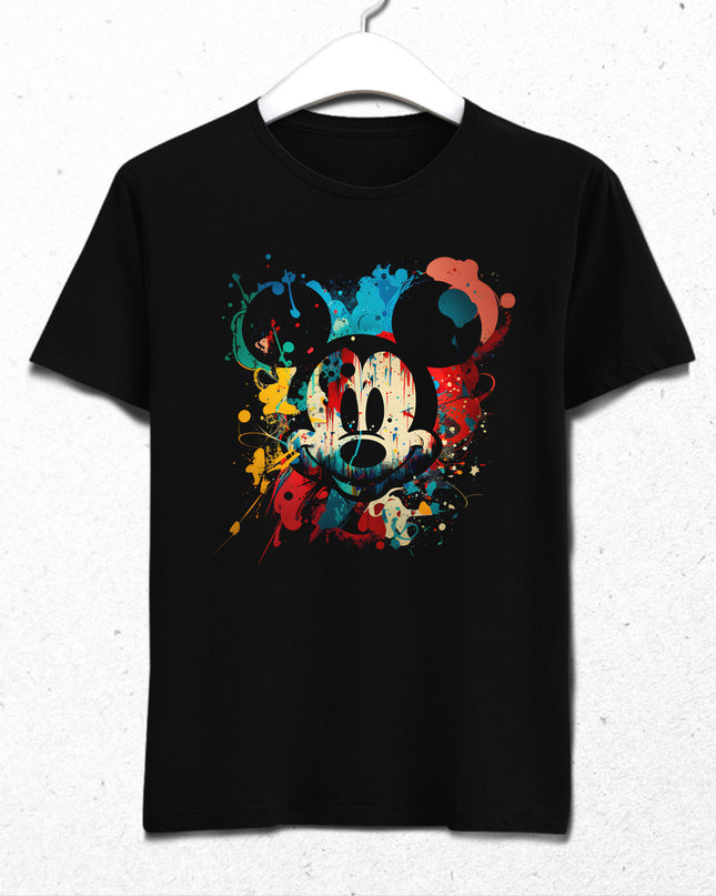 Abstract Mickey tişört - basmatik.com