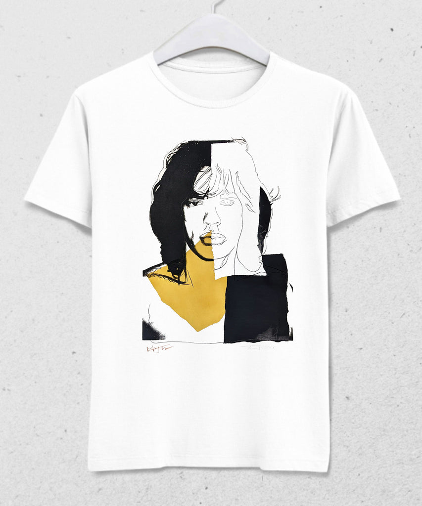 Mick Jagger - Andy Warhol t-shirt