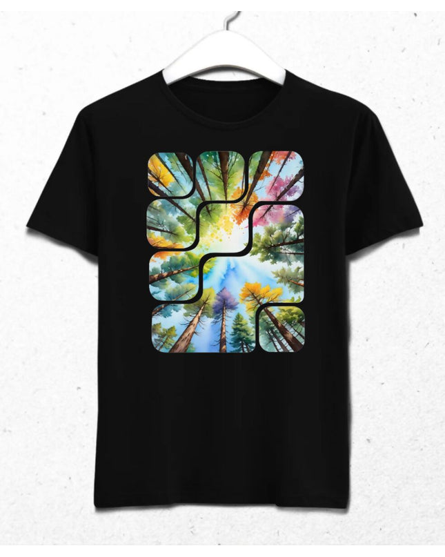 Gökyüzü ve Ağaçlar Erkek Tişört
