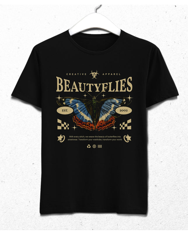 Beautyflies tişört - basmatik.com