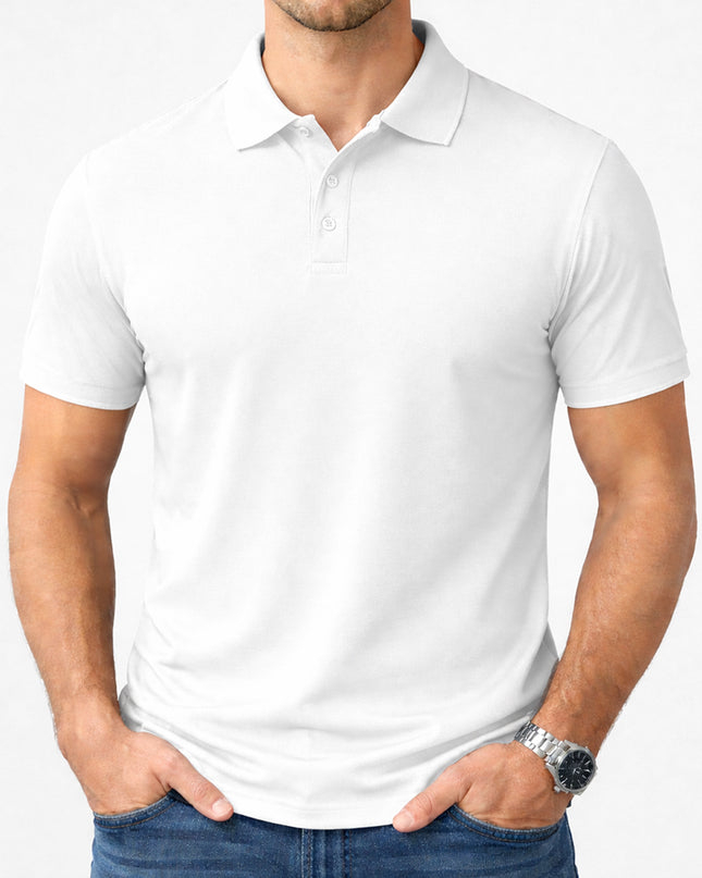 Beyaz Polo Yaka (minimum 15 adet) - basmatik.com