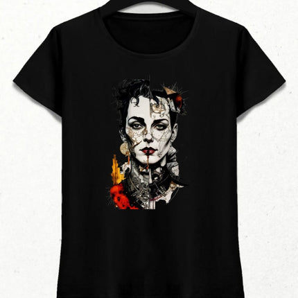 PUNKÇI KADIN TİŞÖRT