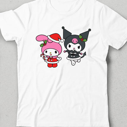 Christmas My Melody & Kuromi çocuk tişört